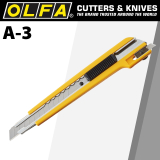 OLFA TWO WAY CUTTER GRAPHIC KNIFE C/W MULTIPLE BLADE REAPP. SYSTEM image 1