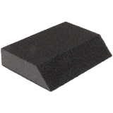 SANDING SPONGE BLOCK SINGLE ANGLED 120X70X25 COARSE 1PC image 1