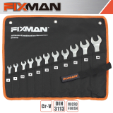 FIXMAN 11PCS COMBINATION SPANNER SET 8-9-10-11-12-13-14-15-17-19-22 image 1