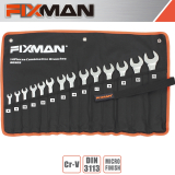 FIXMAN 14PCS COMBINATION SPANNER SET 8MM - 24MM image 1