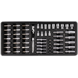 FIXMAN TRAY 57 PIECE 1/4' DRIVE SOCKETS AND ACCESSORIES image 1