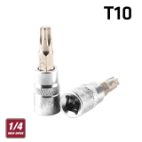 FIXMAN 1/4' DR.BIT SOCKET TORX T10 image 1