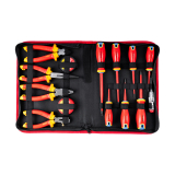 14PC S/DRIVER (PH/SL) & HAND TOOLS SET ELECTRICIANS INSULATED VDE image 1