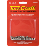 Tork Craft Thread Repair Kit M5 X 0.8 X 1.5d Repl. Inserts For Nr5005 image 1