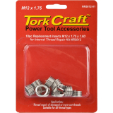 Tork Craft Thread Repair Kit M12 X 1.75 X 1.0d Repl. Inserts For Nr5012 image 1