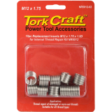 Tork Craft Thread Repair Kit M12 X 1.75 X 1.5d Repl. Inserts For Nr5012 image 1