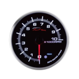 Depo Gauges Electric 115mm Tachometer Smoked Lens image 1