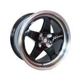 Evolution Racing Wheels Domingo 15x7.25 4-100 image 1