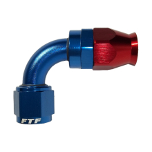  FTF Hose End 90° Swivel An4 For Teflon Hose image 1