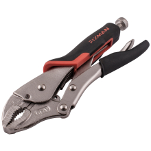 FIXMAN CURVED JAW LOCK GRIP PLIERS 10'/250MM image 1