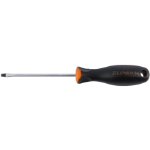 FIXMAN S/DRIVER SLOTTED 3X0.5X75MM CRV WITH ERGONOMIC HANDLE image 1