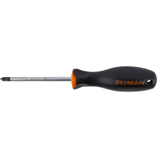 FIXMAN S/DRIVER POZI  PZ2  6X100MM CRV WITH ERGONOMIC HANDLE image 1