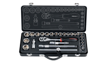 FIXMAN 26 PIECE SOCKET SET 1/2' 8 - 25 27 30 &32MM image 1