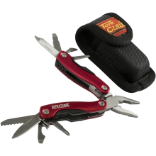 Tork Craft Multitool Red Mini With Nylon Pouch image 1