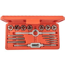 TAP & DIE SET 16PCE IN PLASTIC CASE image 1