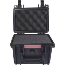 HARD CASE 225X190X170MM OD WITH FOAM BLACK WATER & DUST PROOF (191213) image 1