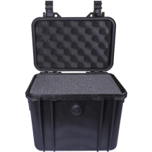 HARD CASE 300X230X270MM OD WITH FOAM BLACK WATER & DUST PROOF (261722) image 1