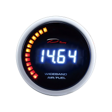 Depo Gauges Wideband Air/Fuel Ratio Gauge 52mm with W/4.9 Bosch Sensor and 0-5V Analog Output and LAMBDA Value image 1