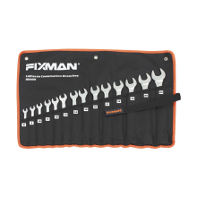 FIXMAN 14PCS COMBINATION SPANNER SET 8MM - 24MM image 1