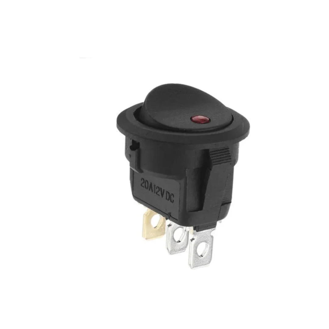 Raceworx ROCKER SWITCH DOT RED | Restomod