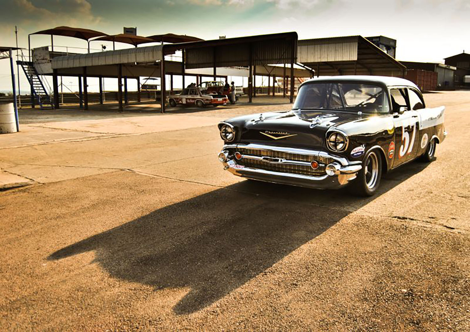 Restomod 1957 Chevy Bel Air Is Like Along Came A Spider