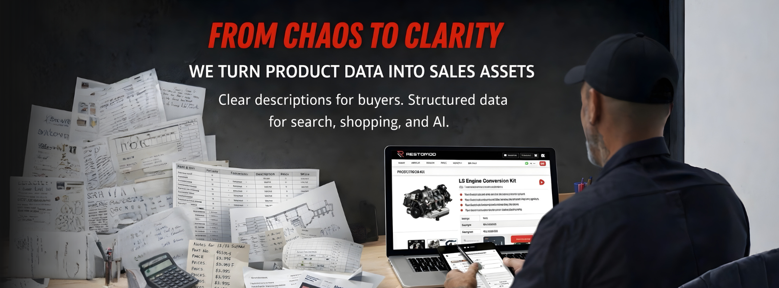 RestoMod Product Loading and Descriptions