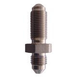 FTF Bulkhead Bleed Nipple Straight An3 image 1