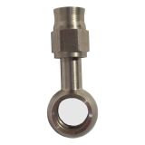 FTF Banjo Straight An3 Hose End Teflon - ø10mm, L=44mm image 1