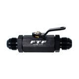 FTF Valve Shut Off An4 Male - Black image 1