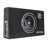 KBT - 10 Inch Flat Subwoofer in Ported Box with 1000W Amplifier image 1