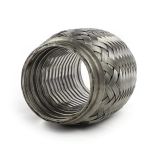 RF 63x150mm FLEX PIPE INTERLOCK _ BRAIDED OUTER 150mm image 1