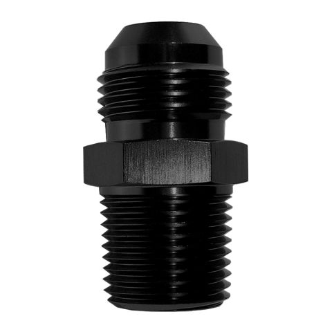 FTF Adapter Male An3 To 1/8" Npt Straight Black image 1