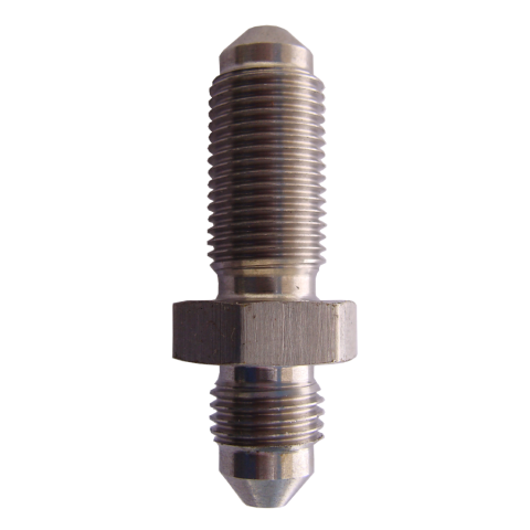 FTF Bulkhead Bleed Nipple Straight An3 image 1