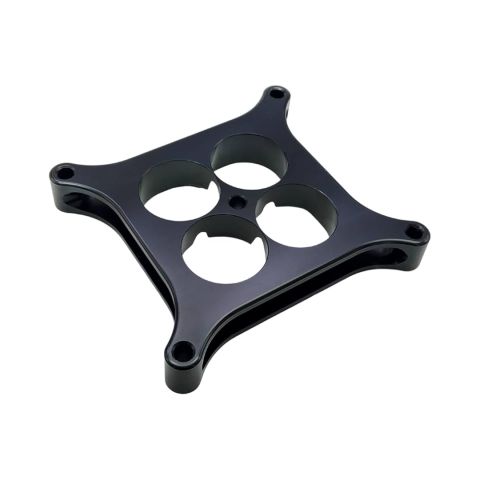 Mastodon Aluminum Anodized Black 4150 Carburetor Spacer image 1