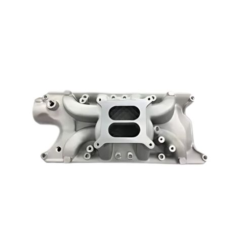 Mastodon Intake Manifold, Dual Plane Aluminum,SBF image 1