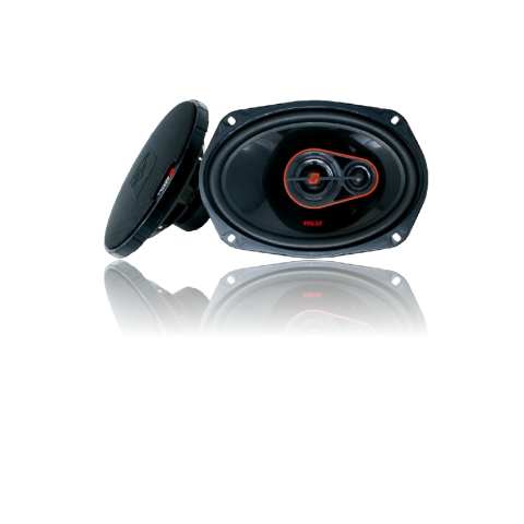 H7693 - Cerwin Vega  - 6" x 9" HED Series 3-Way Coaxial Car Speakers image 1