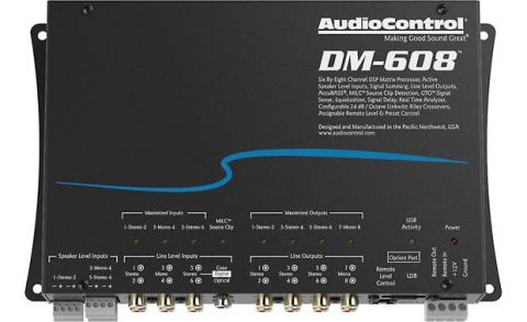 DM-608 - AudioControl - Six by Eight Channel Matrix DSP image 1