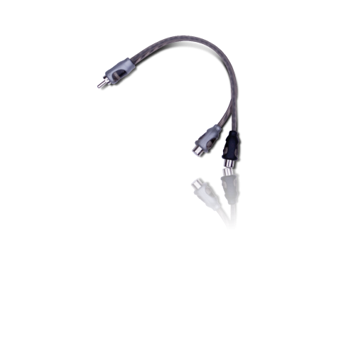 RFIY-1M - Rockford Fosgate - Twisted Pair Y-Adapter 1 Male To 2 Female image 1