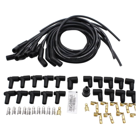 Mastodon Ford 302 Plug Leades 45 black image 1
