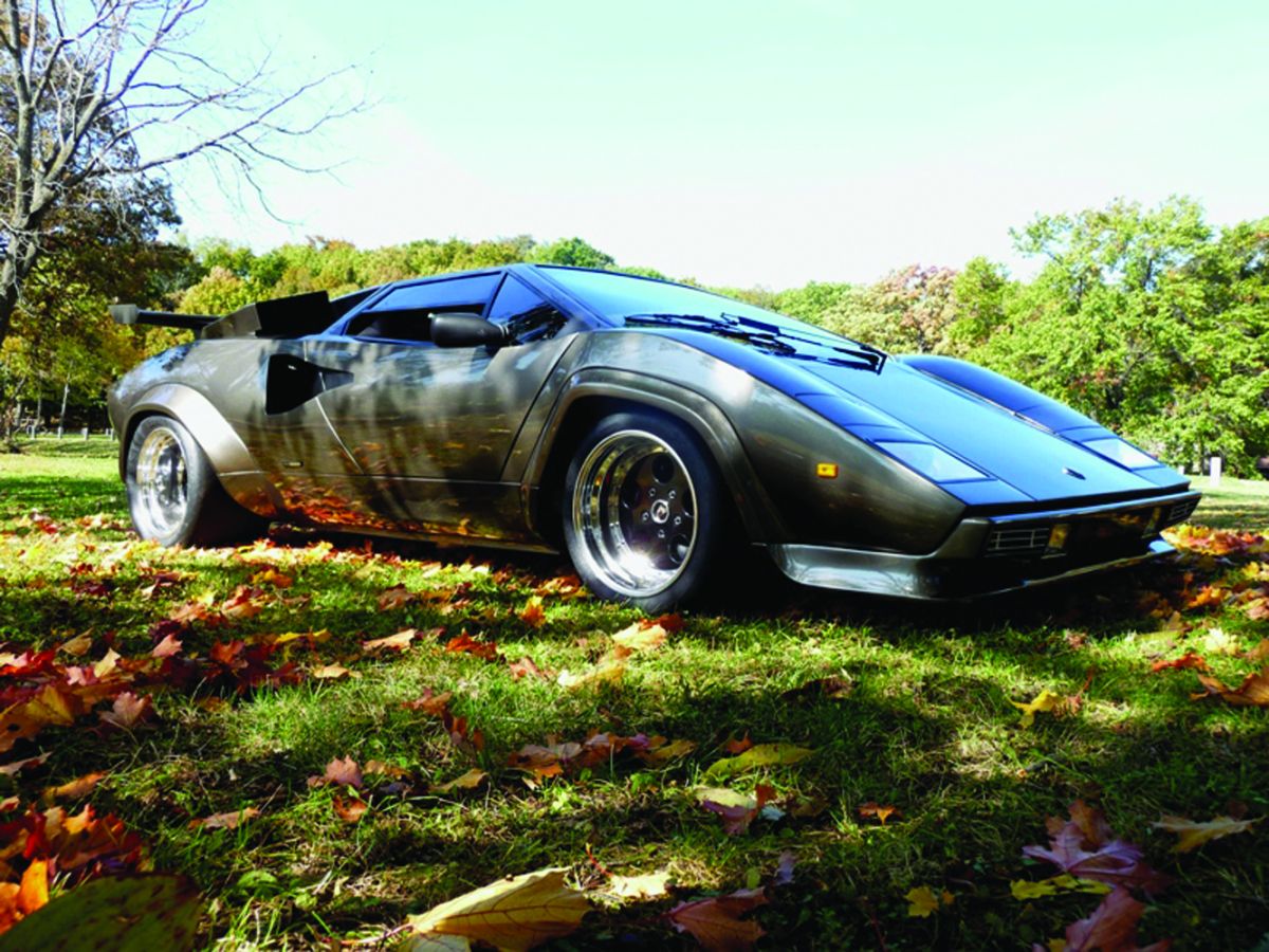 Restomod Faux Lamborghini Countach Basement Built