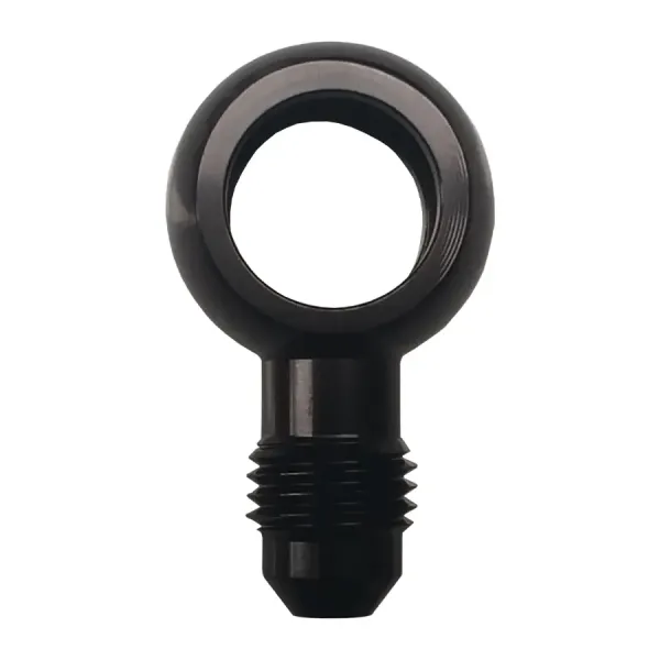 FTF Banjo Hose End 10mm Id To An6 - Black