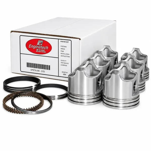 Enginetech Piston Ford Flat Top 4BBL 289/302 Winds