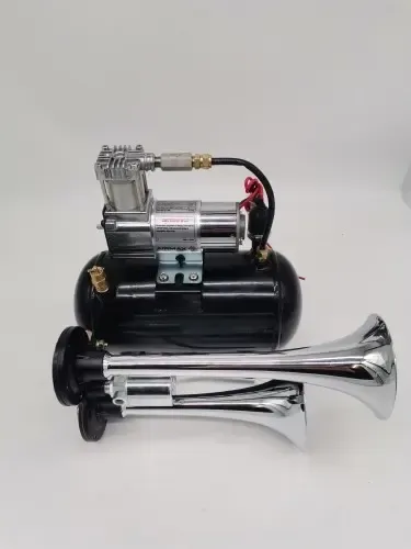 Airmax Air Horn Kit - Compressor Mounted On Tank
