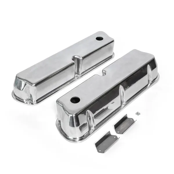 Mastodon Casting Valve Covers For SB Ford 289/302 Polished