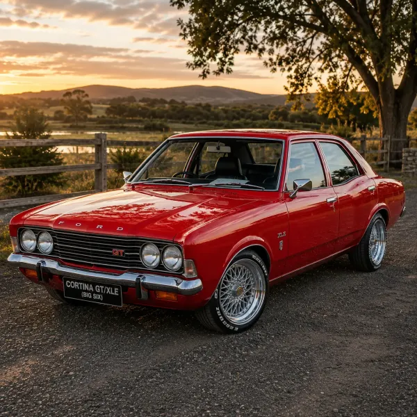 Rubber Kits - Ford Cortina GT/XLE (Big Six) (1973 - 1977)