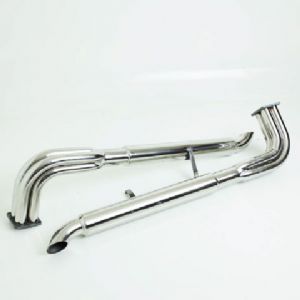 Backdraft Side Pipe Complete With Heat Shields And Brackets