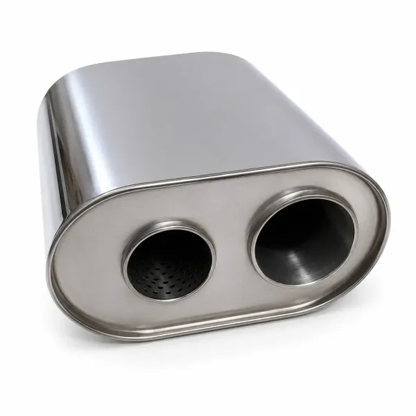 RF Oval 8″ Valvetronic Exhaust Box – 350mm x 63mm-76mm Deep Tone