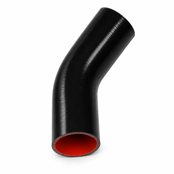 RF 57mm 45° Silicone Hose Bend – 4-Ply 5mm, 150mm Legs