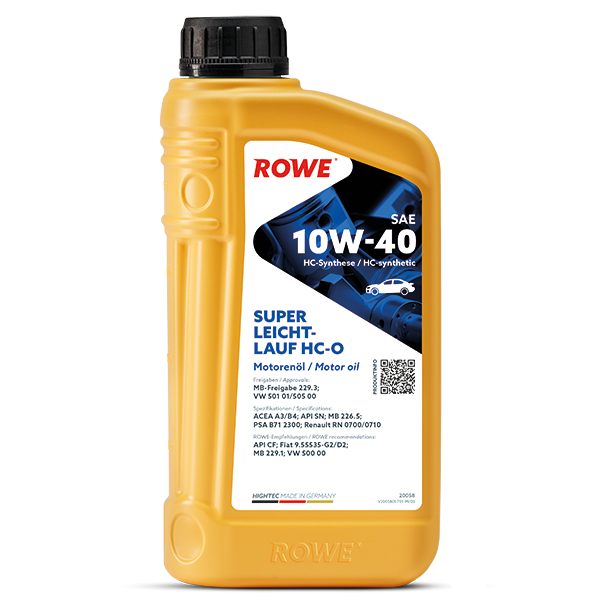 ROWE HIGHTEC SUPER LEICHTLAUF HC-O SAE 10W-40 1L