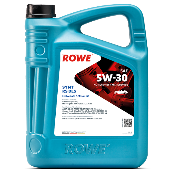 ROWE HIGHTEC SYNT RS DLS SAE 5W-30 5L